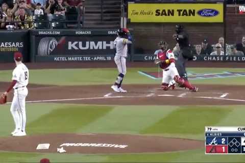 Braves’ ABS challenge leads to eight runs in wild turn of events