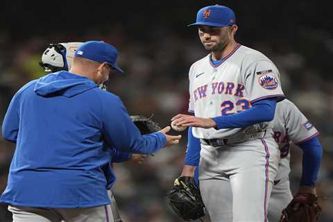 David Peterson and bats both flop as Mets fall to Giants for third straight loss