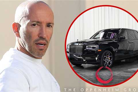 Jason Oppenheim's $500K Rolls Royce Stolen From Work Parking Lot