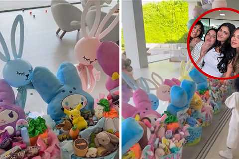 Kardashians Go All Out With Massive Easter Baskets