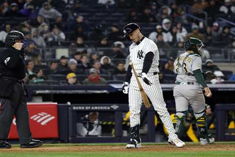 Yankees bats go cold after hot start as bullpen cracks late in loss to A’s