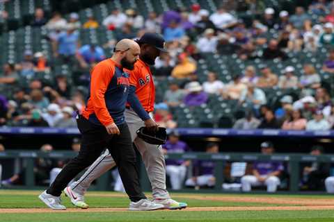 Cristian Javier hits the injured list in latest Astros rotation crusher