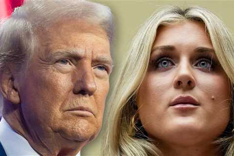 Trump Disses Riley Gaines After She Criticizes Him for Jesus Lookalike Image