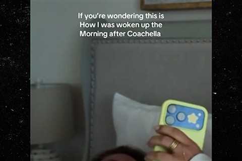 Alix Earle Wakes Up to Alex Cooper's TikTok Post-Coachella Callout, on Video