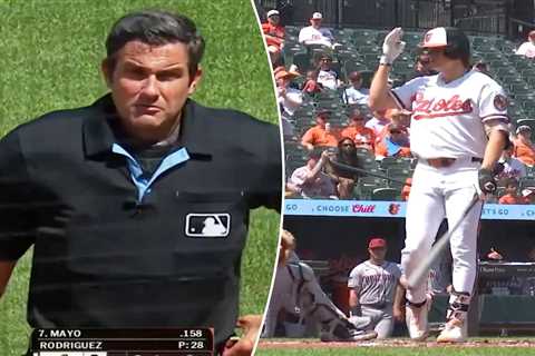 Orioles’ Coby Mayo caught in middle of ABS challenge controversy