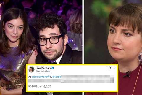 “Oh This Is Messy”: People Are Gagged By A 2017 Tweet Lena Dunham Posted About Lorde And Jack..