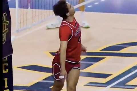 CSUN volleyball player goes viral for eccentric winning celebrations