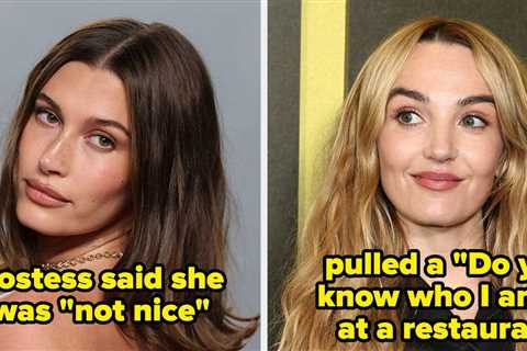 23 Times Celebs Were Caught Being Rude To Service Workers, Staff, Or Crew
