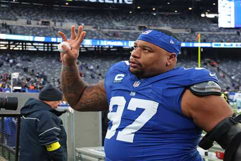 Giants trade Dexter Lawrence to Bengals in NFL blockbuster