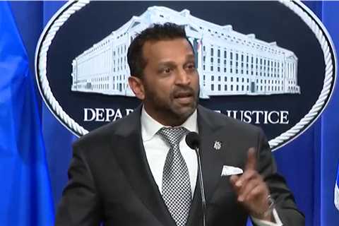 Kash Patel Fires Back At 'Fake News Mafia' Over Excessive Drinking Claims