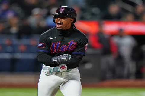 Francisco Lindor’s seismic Mets homer comes with a Grimace sighting