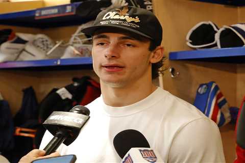 Potential trade piece Braden Schneider says he would ‘love’ to remain a Ranger