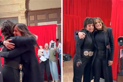 Melissa McCarthy Surprises Mariska Hargitay on 'Law & Order: SVU' Set, on Video
