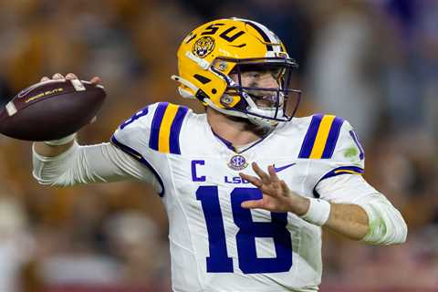 Star LSU QB Garrett Nussmeier falls all the way to Chiefs in seventh round of 2026 NFL Draft