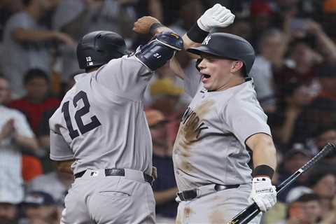 Yankees rip Astros to extend win streak to eight games