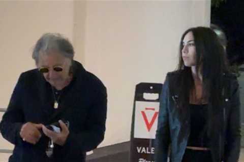Al Pacino and Noor Alfallah Have Heated Tiff During Dinner Date, On Video
