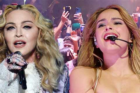 Madonna Performs At The Abbey, Addison Rae Hypes Up Crowd