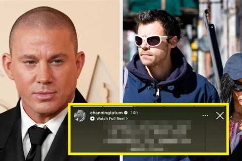 “WTF Does This Even Mean”: People Are Baffled By Channing Tatum’s “Cringe” IG Stories After The..