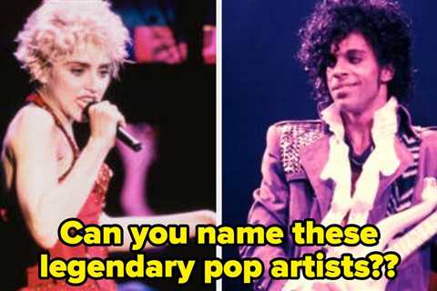 Most People Can’t Identify These Legendary Pop Artists — Can You?
