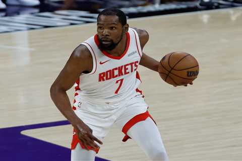 Rockets star Kevin Durant ruled out for crucial Game 5 vs. Lakers