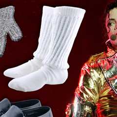 Michael Jackson's Crystal Gloves, Fedora for Sale at Auction