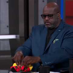 Shaq hilariously tries to revive Hawks after embarrassing first half against Knicks — it’s didn’t..