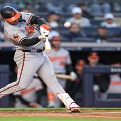 Pete Alonso homers in first at-bat in NYC return with Orioles