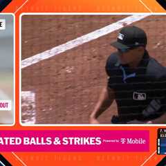 Tigers announcer has one word reaction to laughable overturned call by ABS