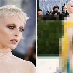 Emma Chamberlain Just Wore A Hand-Painted Dress To The Met Gala, And I Can't Stop Looking At It