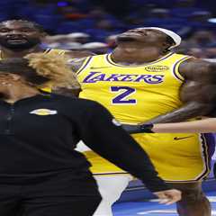 Jarred Vanderbilt leaves Game 1 of Lakers-Thunder with finger injury