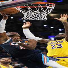 Why Lakers vs. Thunder series shifts when LeBron James, Shai Gilgeous-Alexander sit