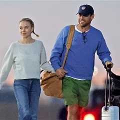 Sydney Sweeney and Scooter Braun Board Private Jet in Australia