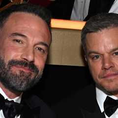 Sheriff's Deputies Sue Ben Affleck & Matt Damon's Production Company