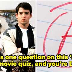 Sorry, But There's No Way Millennials Can Ace This '80s Teen Movies Quiz
