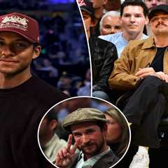 Leonardo DiCaprio, Jaafar Jackson, Noah Wyle headline star-studded crowd at Lakers-Thunder Game 3