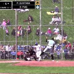 Yasiel Puig homers twice in debut for Canadian baseball team weeks before facing possible prison..