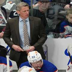 Oilers fire coach Kris Knoblauch following first-round playoff ouster