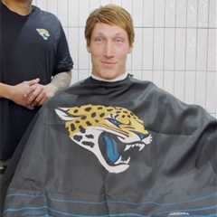 Trevor Lawrence cuts his hair for Jaguars schedule release video — or did he?