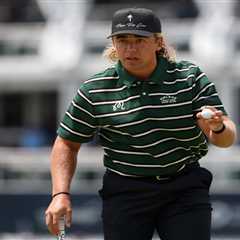 Garrick Higgo misses PGA Championship cut by one stroke after late penalty