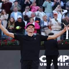 Red-hot Jannik Sinner enters French Open undefeated on clay following Italian Open victory