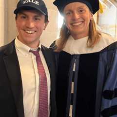 Olympic star Katie Ledecky awarded historic honorary doctorate from Yale