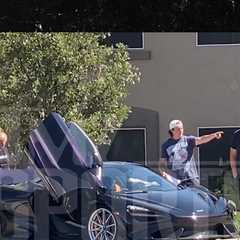 Trevor Bauer's McLaren T-Boned In Accident, Appears Uninjured At Scene