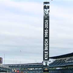 Indianapolis Motor Speedway honors NASCAR icon Kyle Busch after death at 41