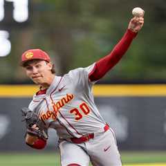 Mason Edwards, USC baseball shut out Michigan State in Big Ten Tournament