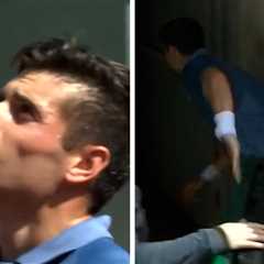 French Tennis Star Arthur Gea Has Bathroom Emergency During Match