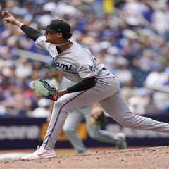 Marlins’ Eury Perez to miss eight weeks after freak stretching injury in crusher