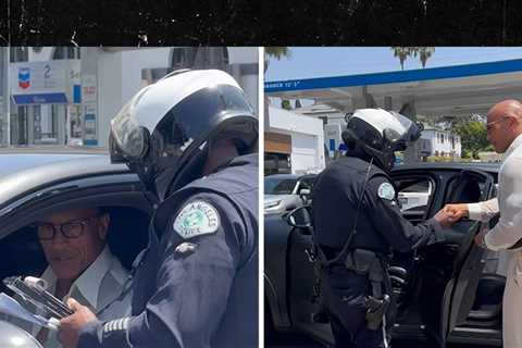 Dwayne 'The Rock' Johnson Pulled Over by Police After Walk of Fame Event