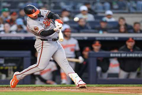 Pete Alonso homers in first at-bat in NYC return with Orioles