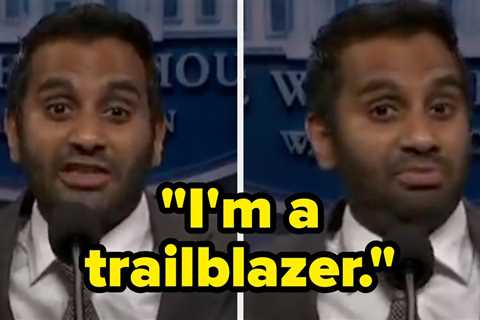 Aziz Ansari Made A Rare TV Appearance On Saturday Night Live