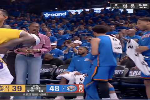 Thunder bench horrified by Jarred Vanderbilt’s gruesome NBA playoff injury